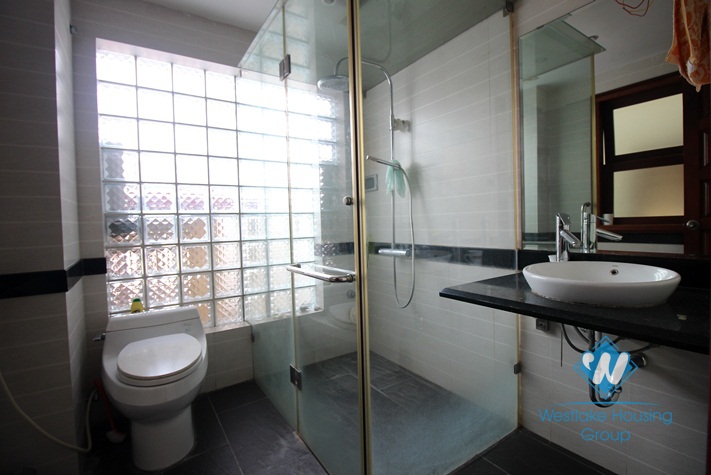 Modern house rental with a pool, nice wooden floor and balcony in Tay Ho